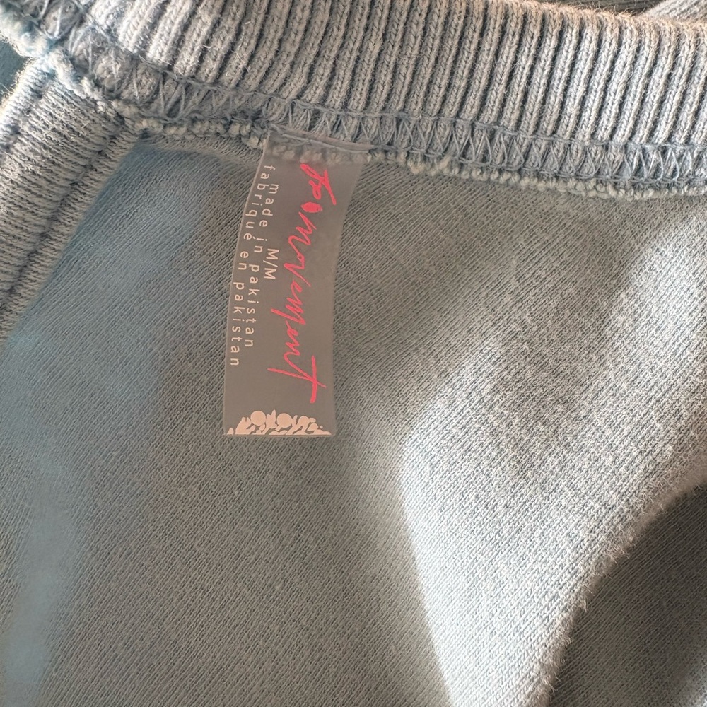 Free People Light Blue Sleeveless Jogger Jumpsuit - Picture 7 of 7